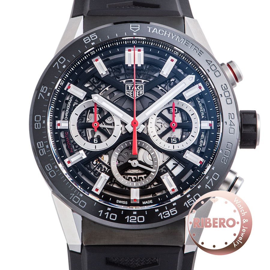 タグホイヤー カレラ キャリバー ホイヤー02 クロノグラフ CBG2010.FT6143