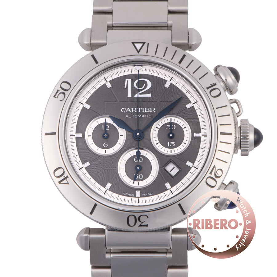 カルティエ パシャ ドゥ カルティエ クロノグラフ WSPA0027