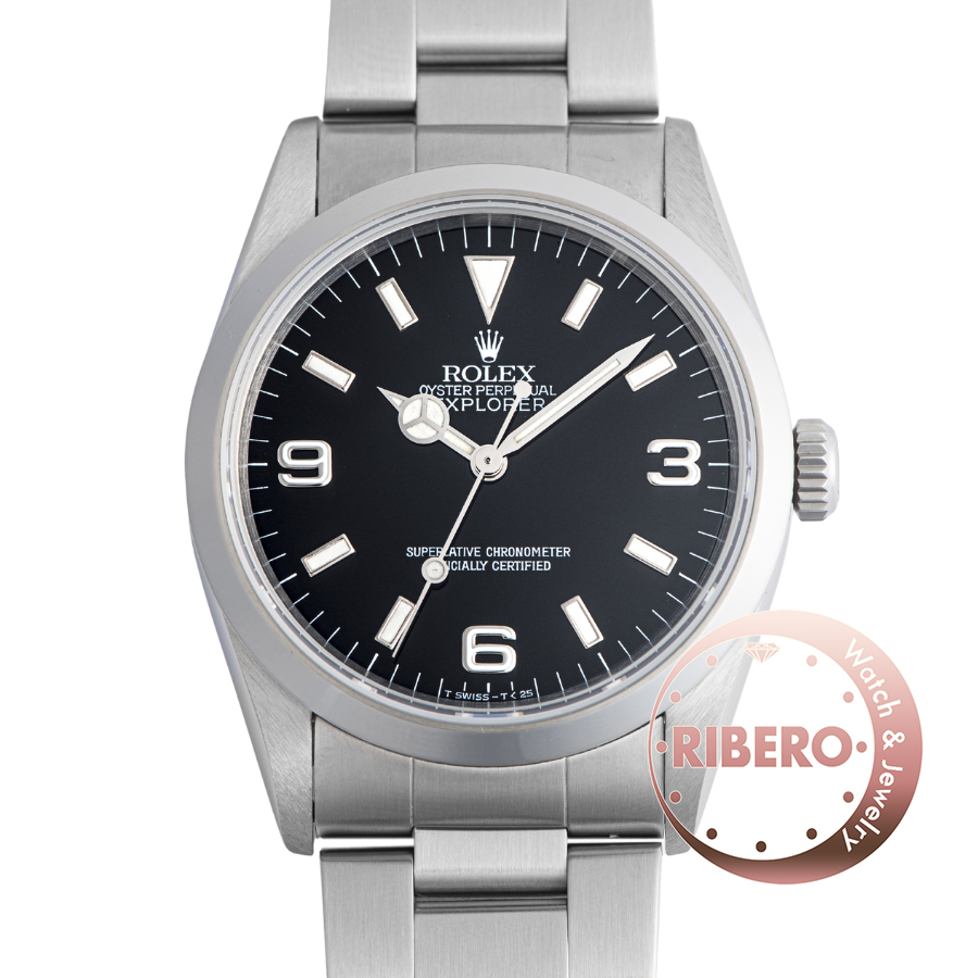 ロレックス エクスプローラー1 14270 U番 トリチウム