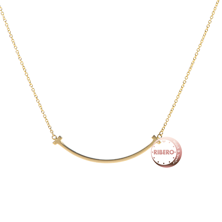 ティファニー Tスマイル ペンダント スモール ネックレス