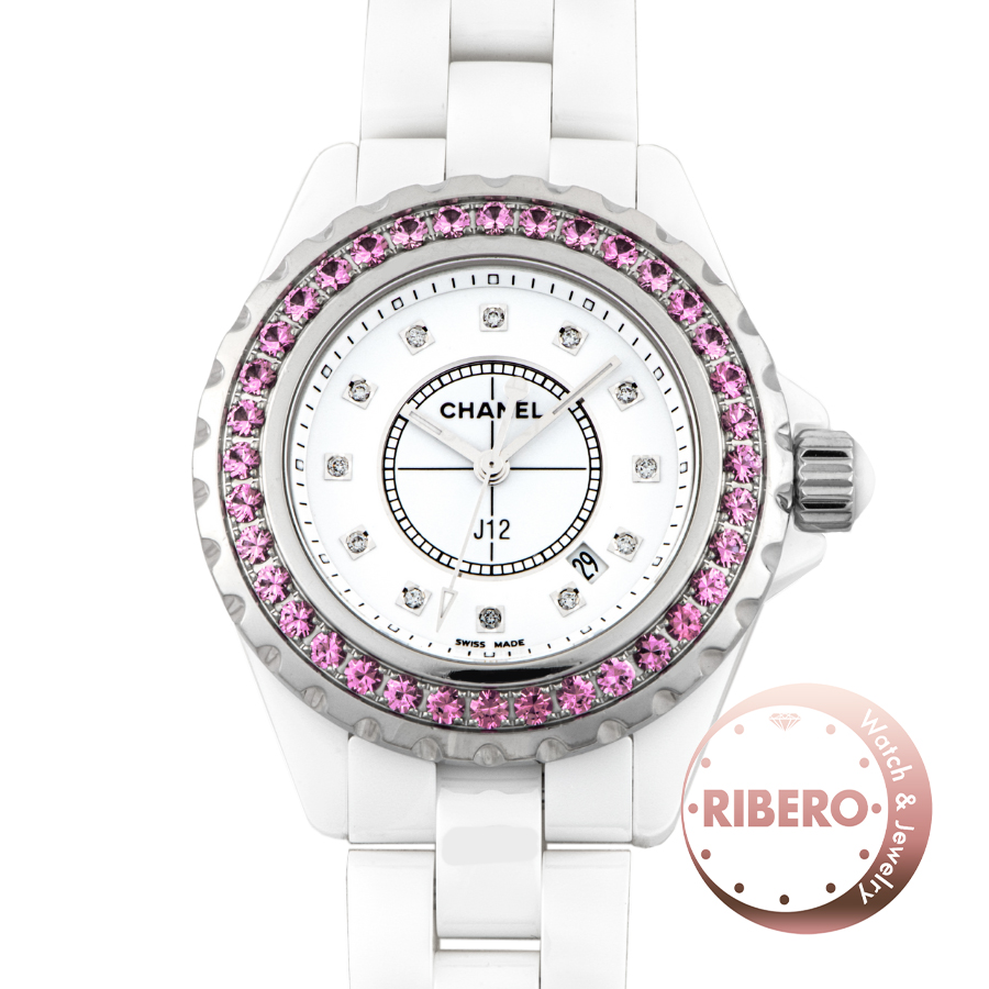 シャネル J12  H2010 ピンクサファイア