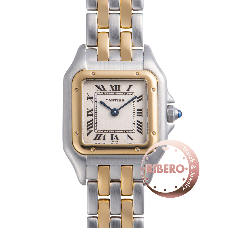 カルティエ パンテールSM 2ロウ W25029B6