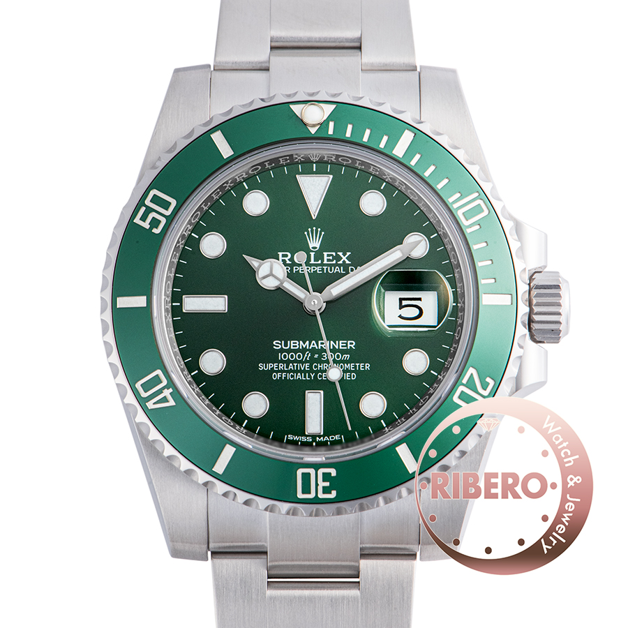 ロレックス グリーンサブマリーナ 116610LV ランダム番