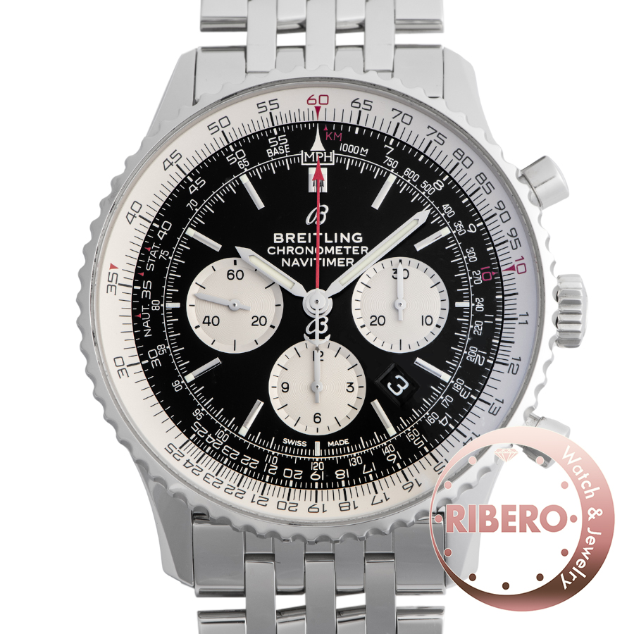 ブライトリング ナビタイマーB01 AB0127211B1A1 クロノグラフ46