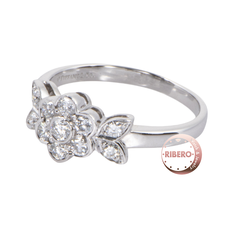 ティファニー フローラ ダイヤ リング・指輪