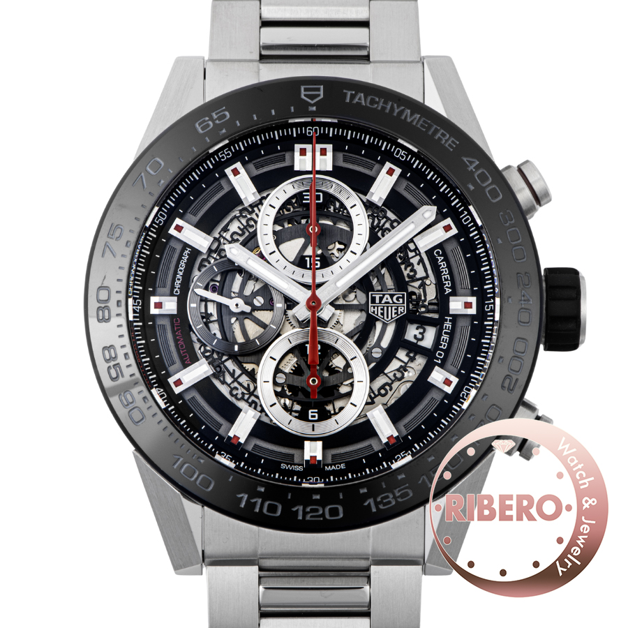 タグホイヤー カレラ キャリバー ホイヤー01 クロノグラフ CAR2A1W.BA0703