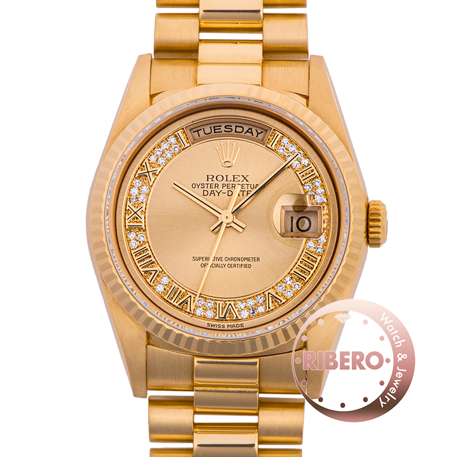 ロレックス 18238 E番 ミリヤードダイアル