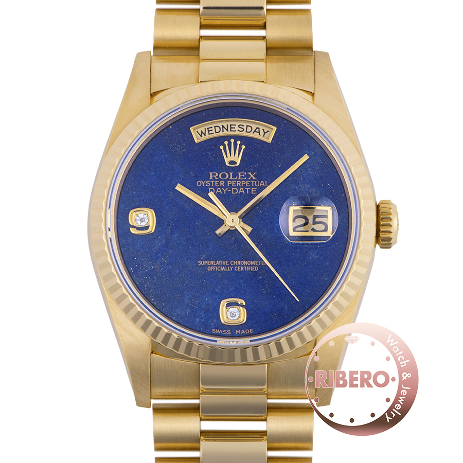 ロレックス 18238 2BR S番 ラピスラズリ