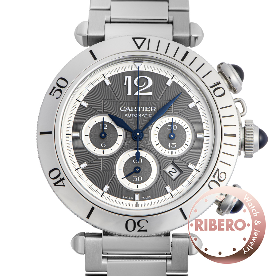 カルティエ パシャ ドゥ カルティエ クロノグラフ WSPA0027
