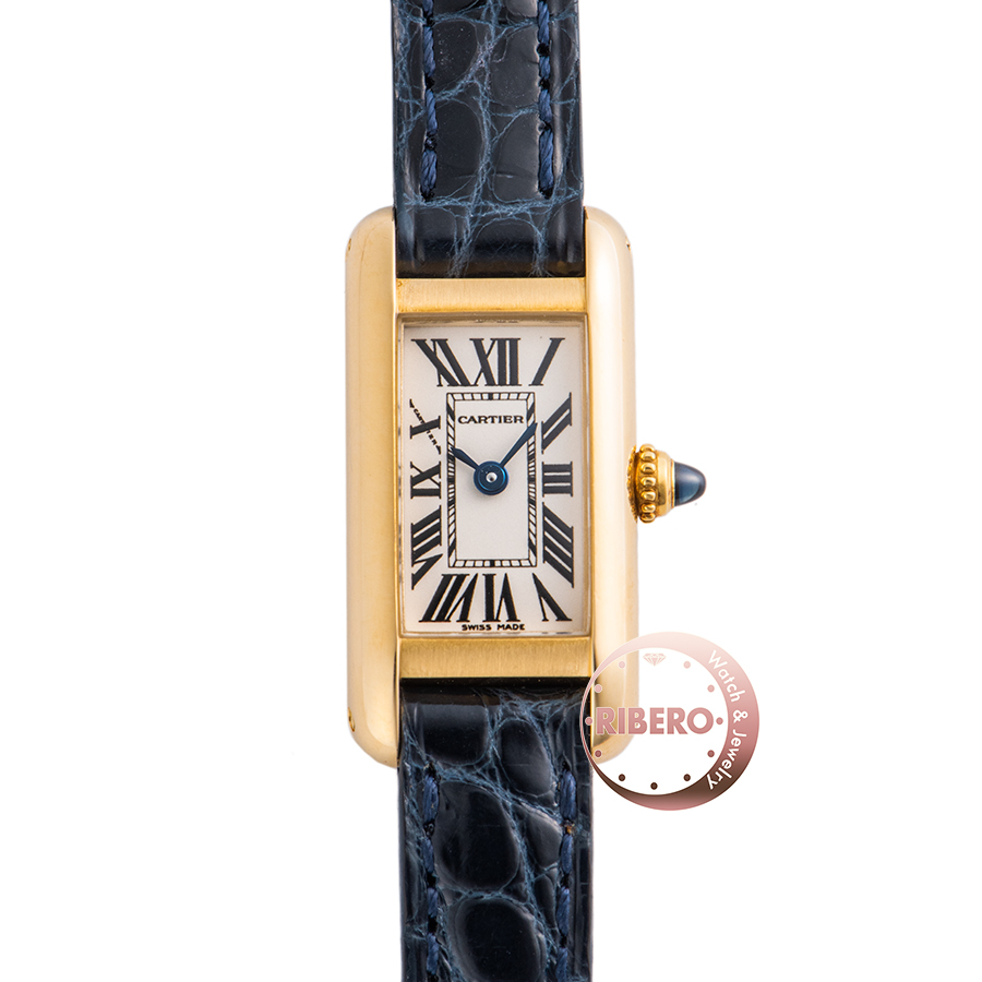 カルティエ タンクアロンジェ W1529956 K18YG
