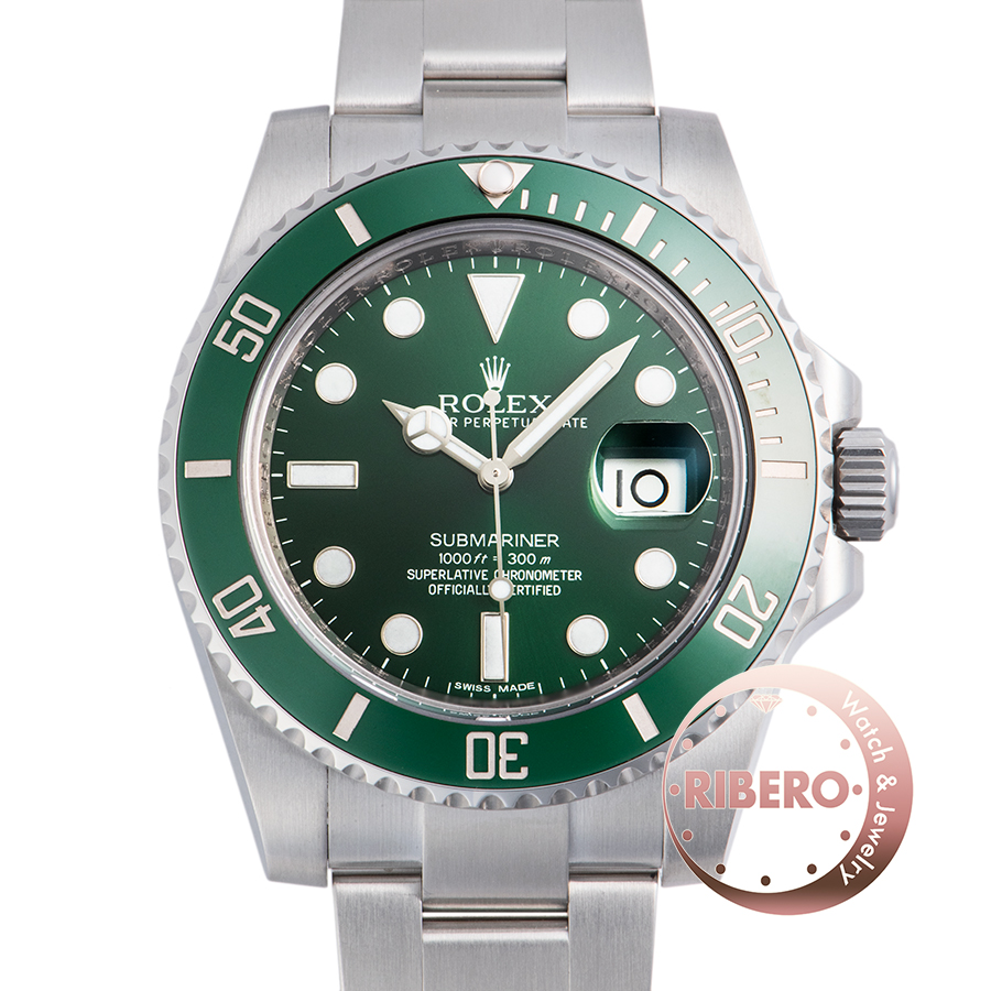 ロレックス グリーンサブマリーナ 116610LV G番
