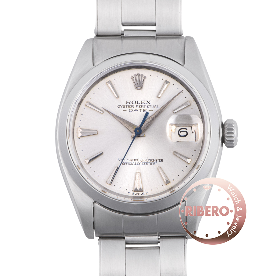 ロレックス パーペチュアルデイト 1500 1960年製 Cal.1560 バタフライローター