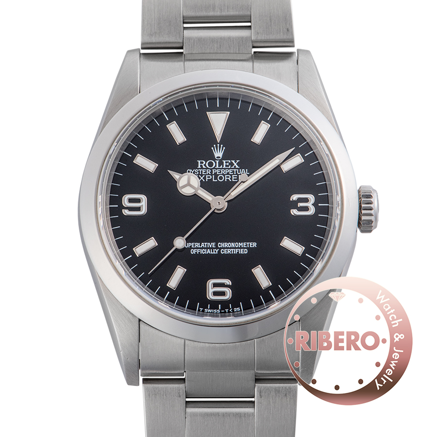 ロレックス エクスプローラーI 14270 T番 トリチウム