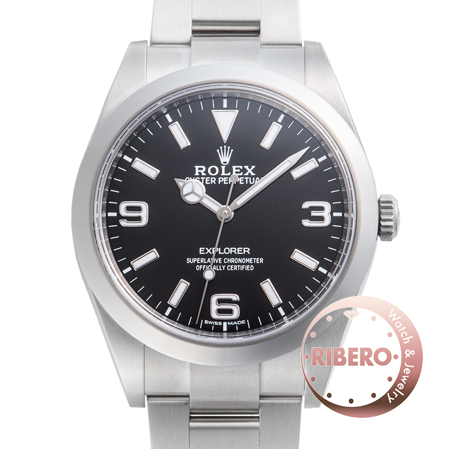 ロレックス エクスプローラーI 214270 新ダイアル