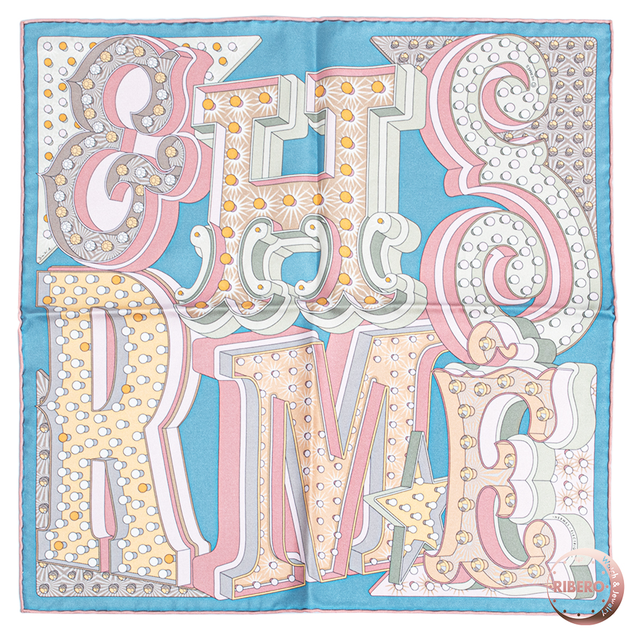 エルメス ガヴロッシュHermes Electrique エルメス エレクトリック 893029S 14 スカーフ カレ45 2021AW