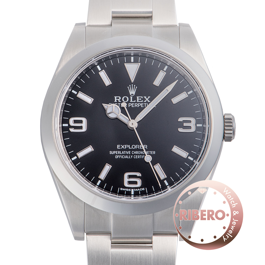 ロレックス エクスプローラーI 214270 新ダイアル