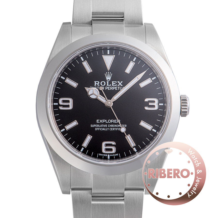 ロレックス エクスプローラーI 214270 新ダイアル