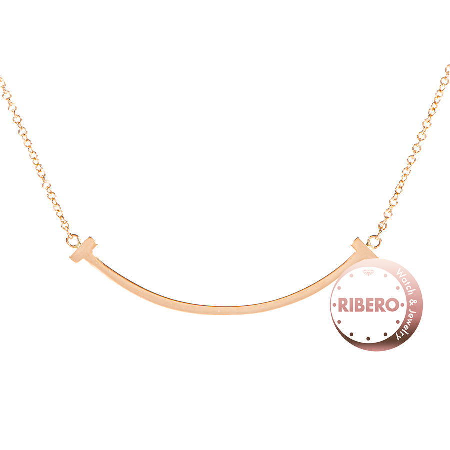 ティファニー Tスマイル ペンダント スモール ネックレス