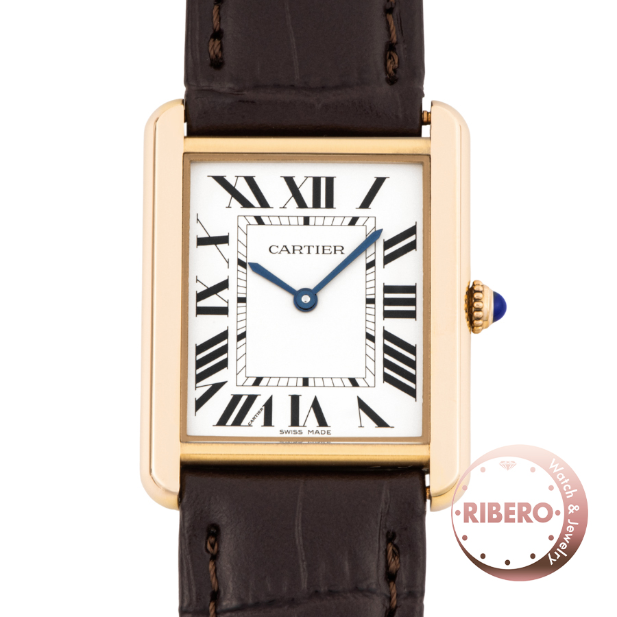 カルティエ タンクソロLM W5200025 K18PG