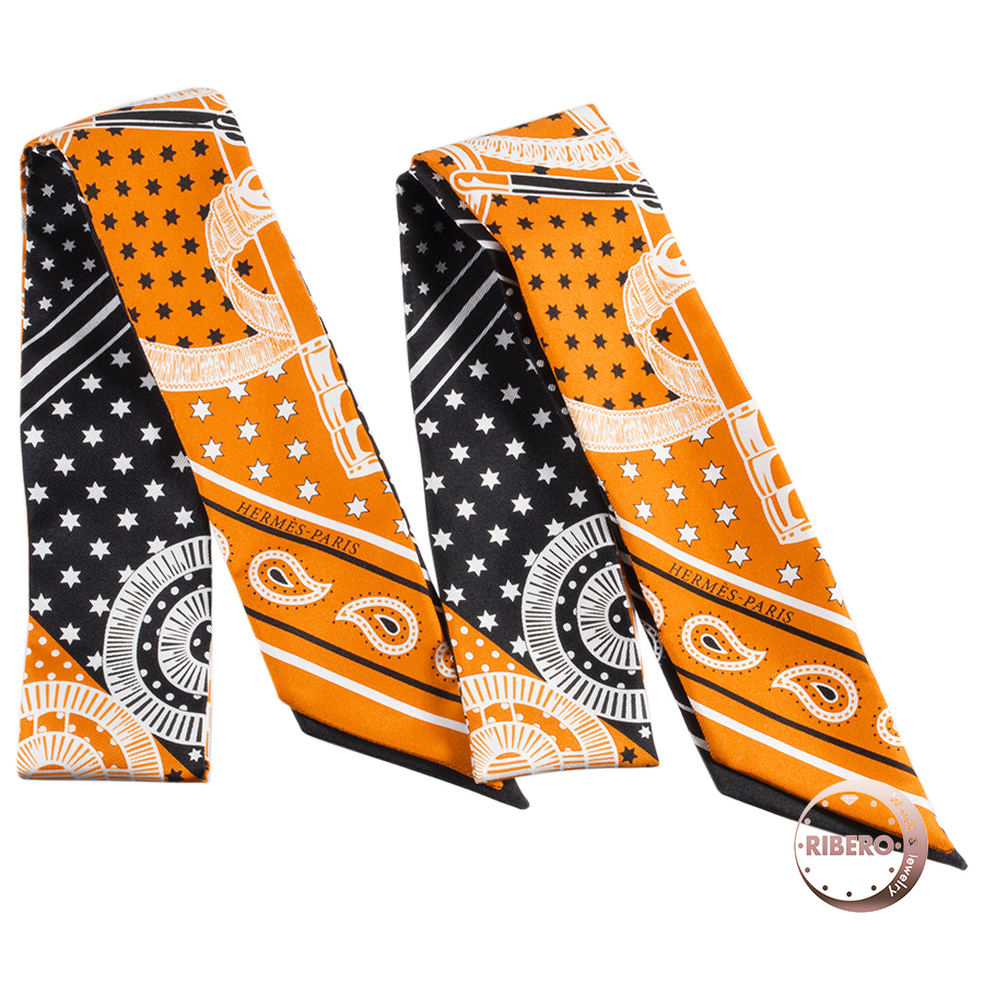 エルメス Eperon d'Or Cut エプロンドール カット 063063S ツイリー スカーフ