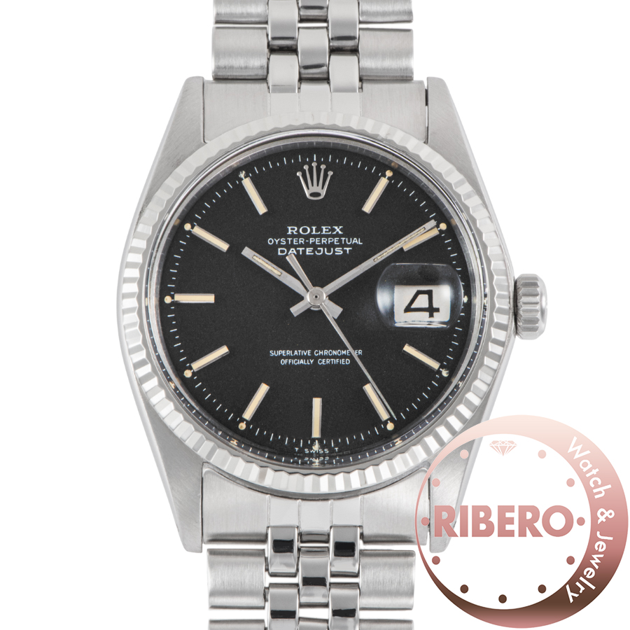 ロレックス デイトジャスト 1601 1970年製 マットブラック