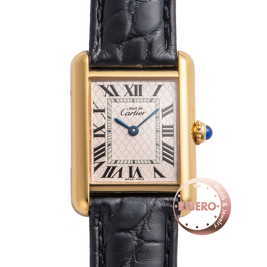 カルティエ マストタンクMMアクアリーノ W1018687