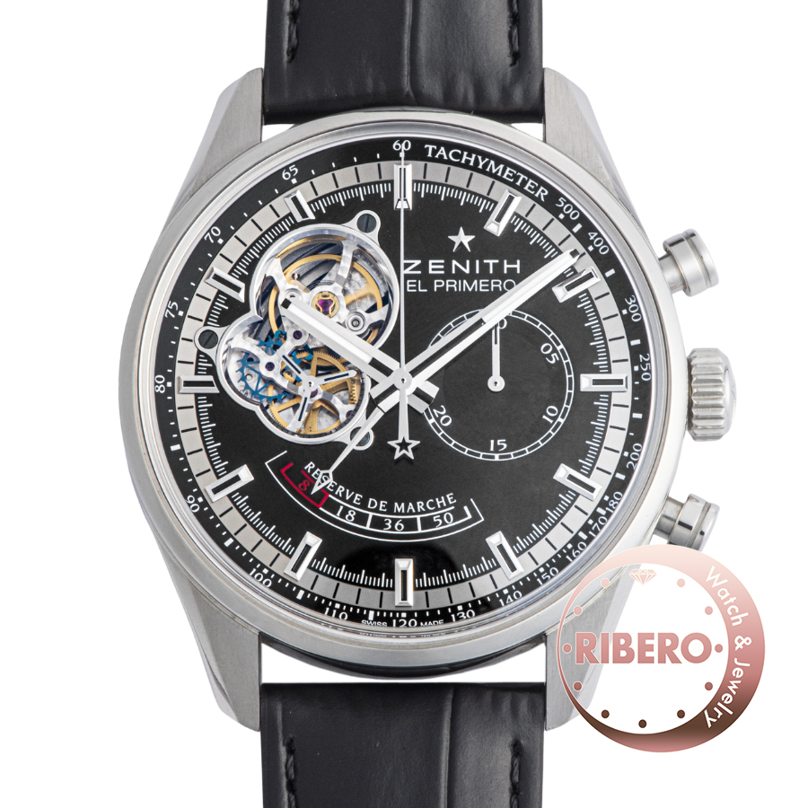 ゼニス エルプリメロ クロノマスターオープン パワーリザーブ 03.2080.4021/21.C496