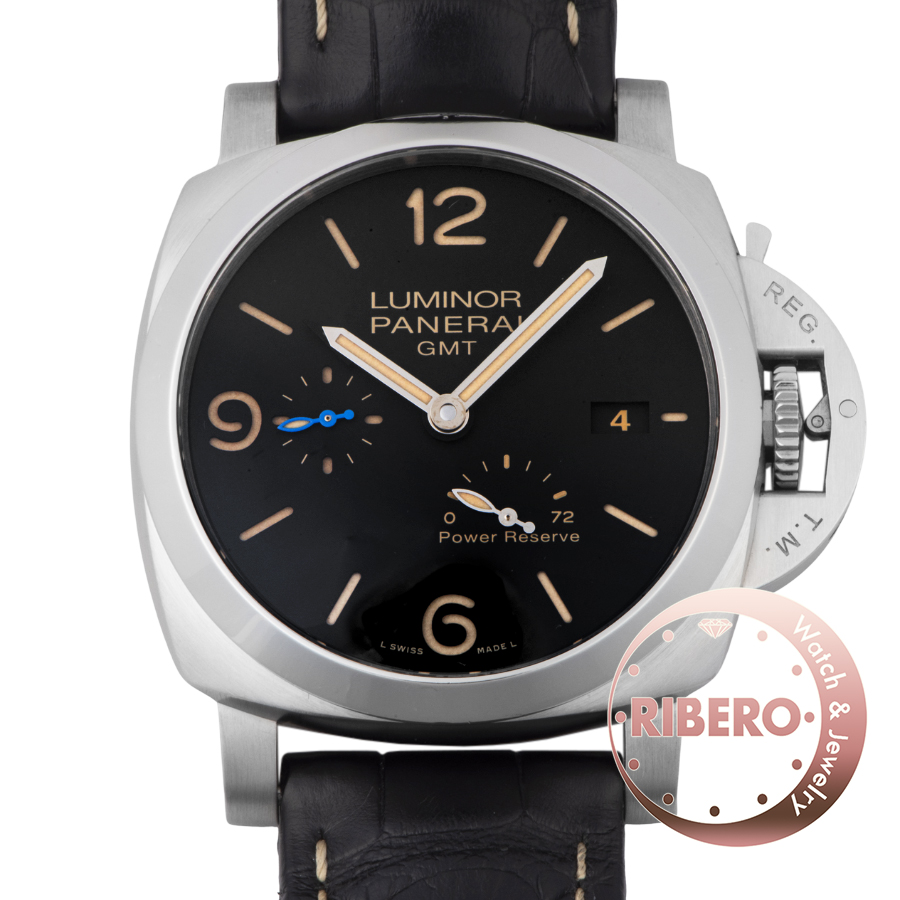 オフィチーネパネライ ルミノール 1950 3デイズ GMT パワーリザーブ PAM01321