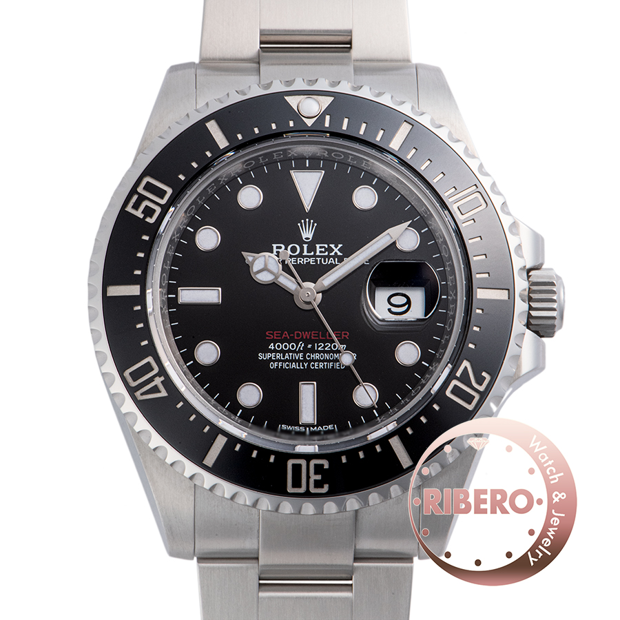 ロレックス 赤シードゥエラー 126600 MK1 ノークラウン