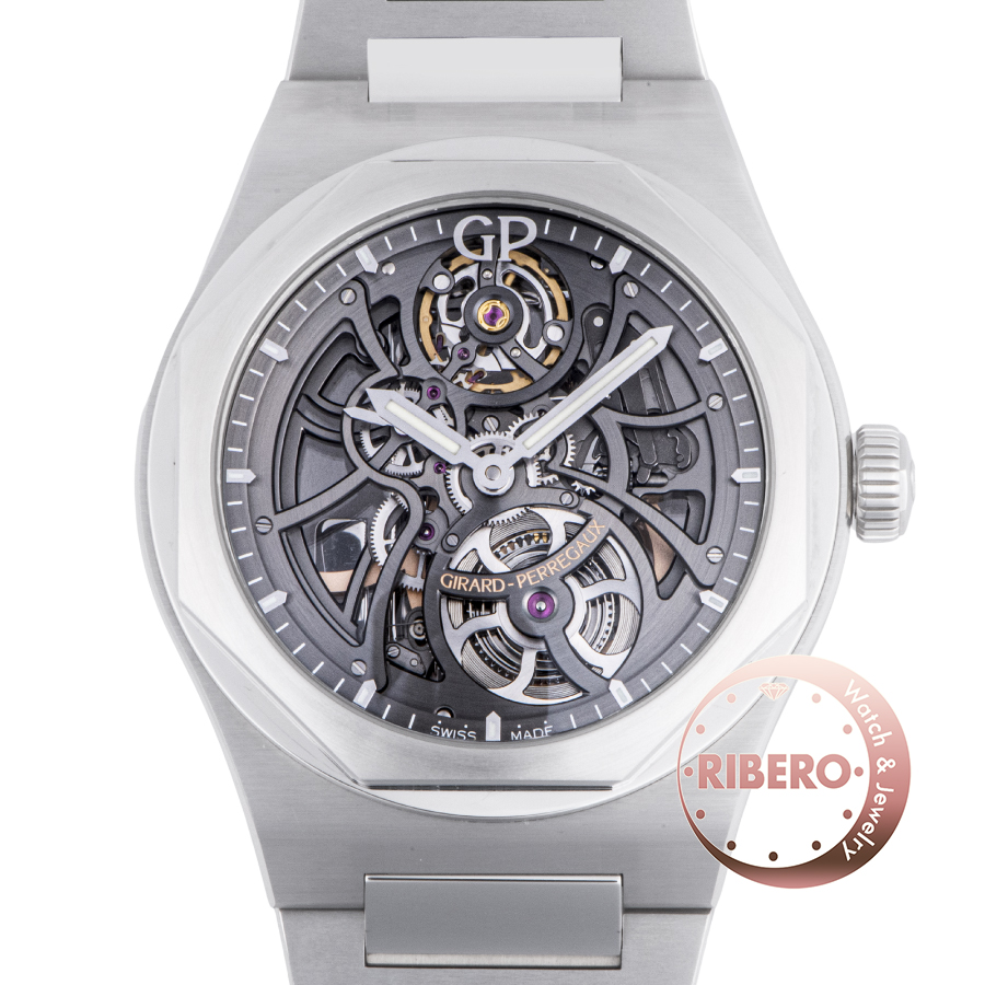 ジラール・ペルゴ ロレアート 81015-11-001-11A スケルトン